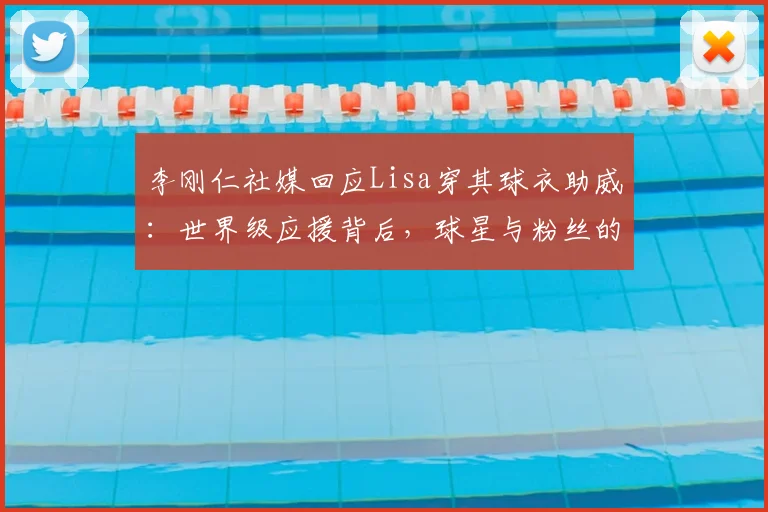 李刚仁社媒回应Lisa穿其球衣助威：世界级应援背后，球星与粉丝的互动新范式